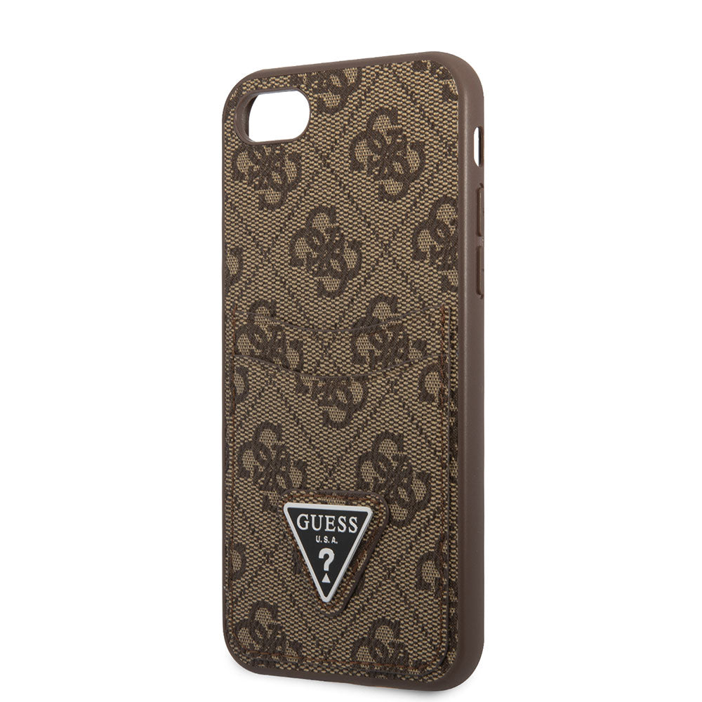 Apple iPhone 7 Case GUESS Double Card Holder Cover Black