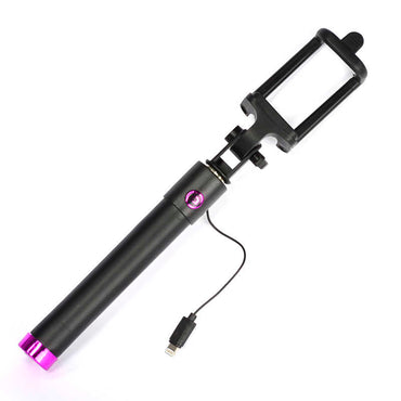 Apple iPhone 7 özel Selfie Çubuğu H520 Mavi