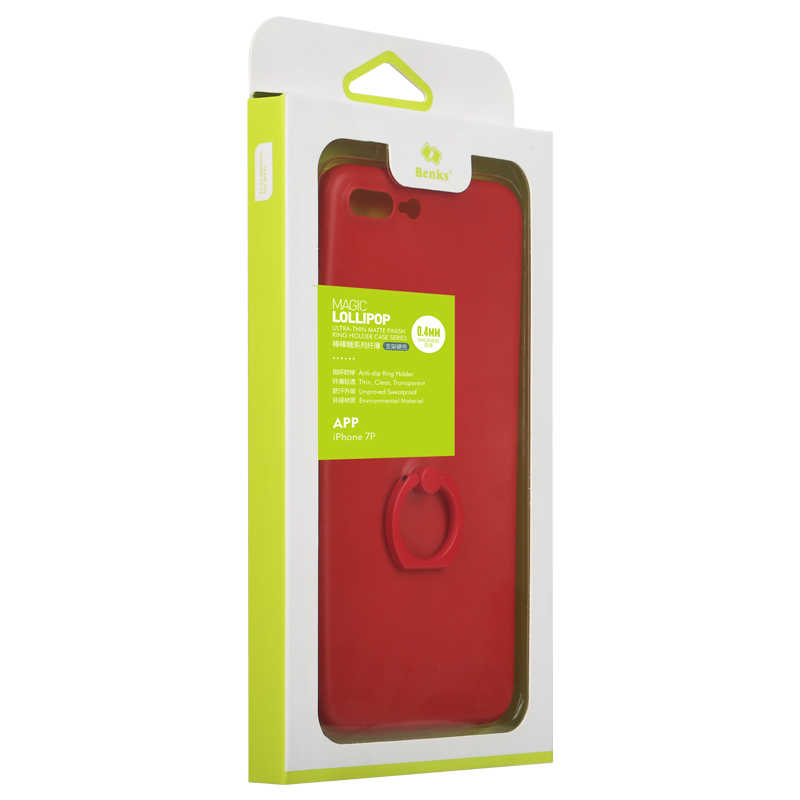 Apple iPhone 7 Plus Case Benks Lollipop With Ring Cover White