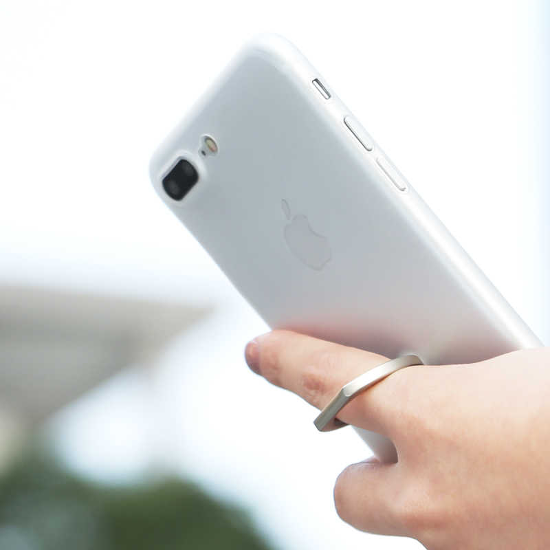 Apple iPhone 7 Plus Kılıf Benks Lollipop With Ring Kapak Siyah