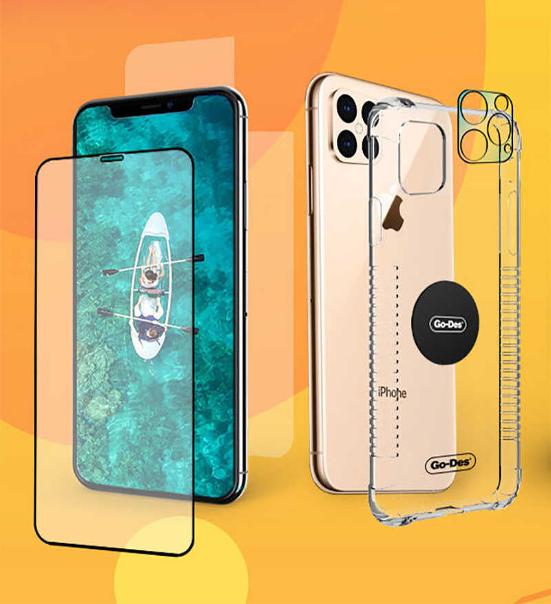 Apple iPhone 8 Go Des 5 in 1 Full Body Shield White