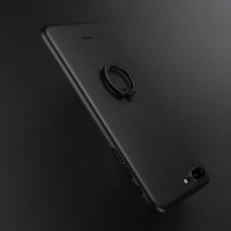 Apple iPhone 8 Plus Case Benks Lollipop With Ring Cover Black