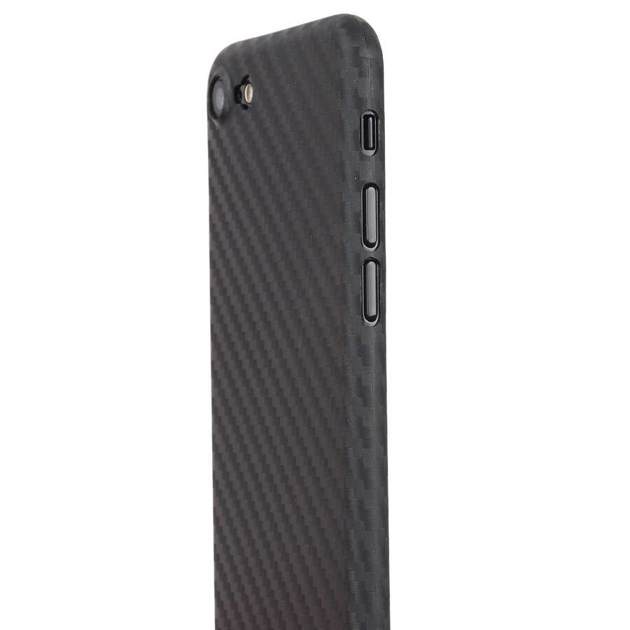 Apple iPhone SE 2020 Case Wiwu Skin Carbon PP Cover Black