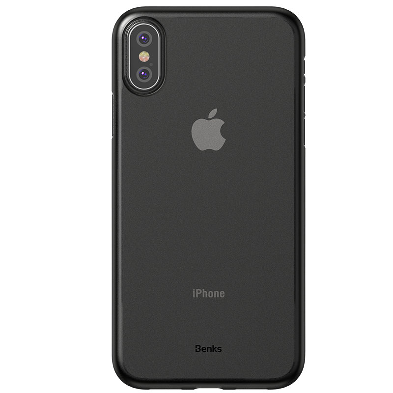 Apple iPhone X Case Benks Lollipop Protective Cover Transparent Black