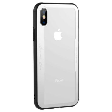 Apple iPhone X Case Benks Shiny Glass Series Silver