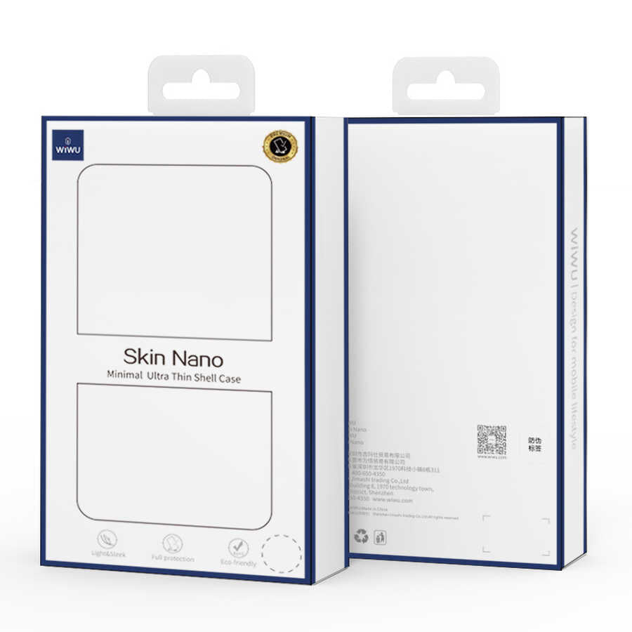 Apple iPhone X Case Wiwu Skin Nano PP Cover White
