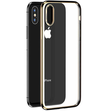 Apple iPhone XS Max 6.5 Benks Magic Glitz Ultra-Thin Transparent Protective Soft Cover Silver