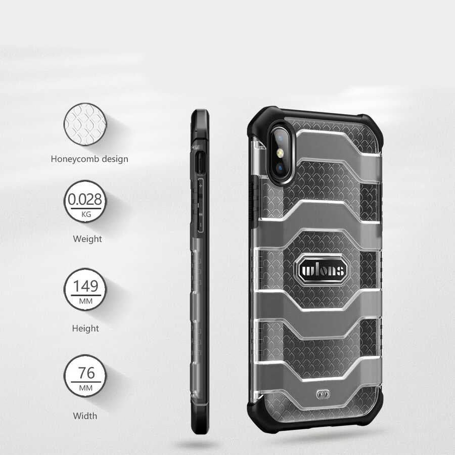 Apple iPhone XS Max 6.5 Kılıf Wlons Mit Kapak Yeşil