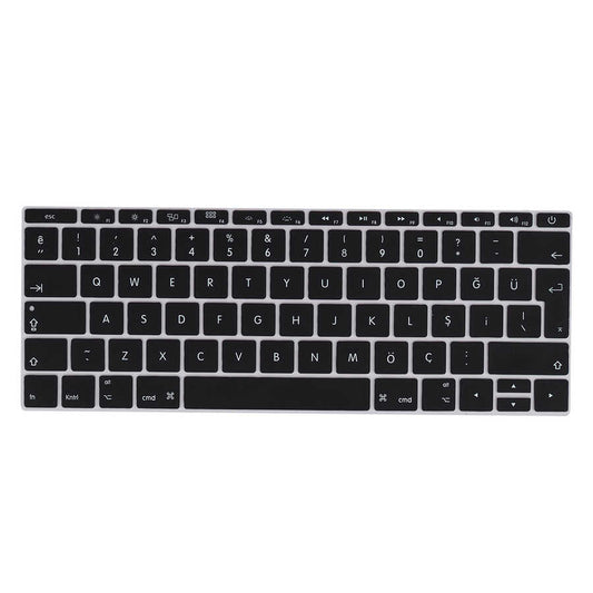 Apple Macbook 13.3' New Pro A1708 Zore Klavye Koruyucu Silikon Ped