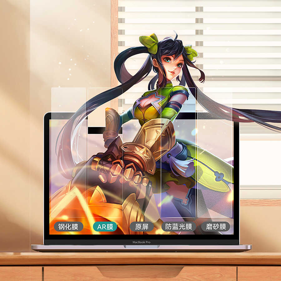 Apple Macbook 13.3' Pro 2020 Benks AR (Anti Reflective) Anti-Reflective Screen Protector Colorless