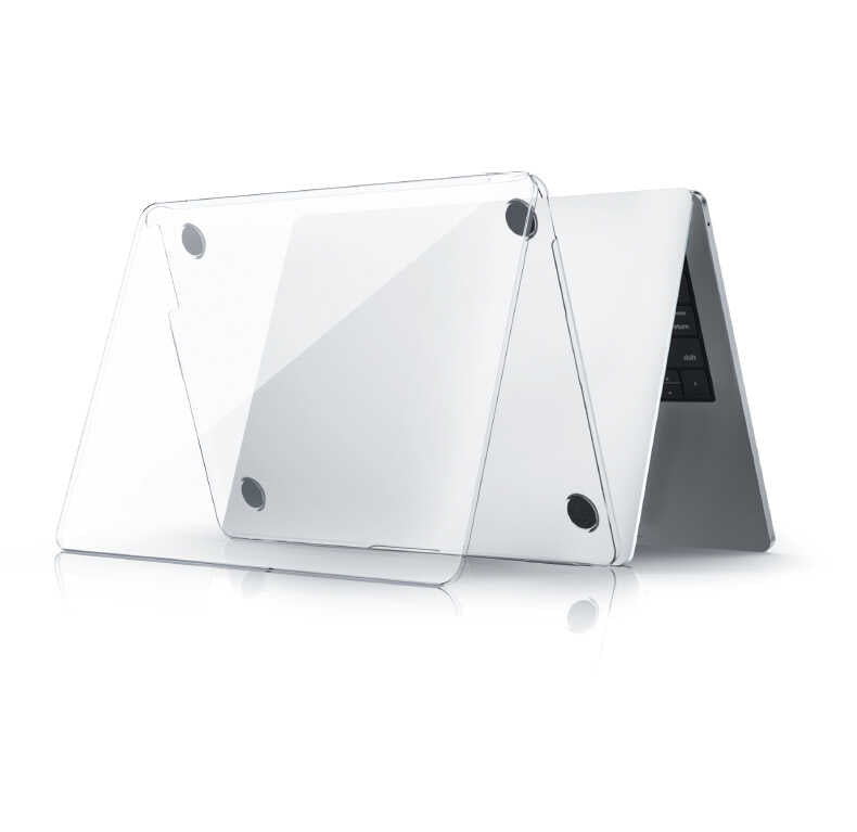 Apple Macbook 13.6' Air 2022 M2 Wiwu Ultra Thin Non-Yellowing Transparent MacBook Crystal iShield Cover Colorless