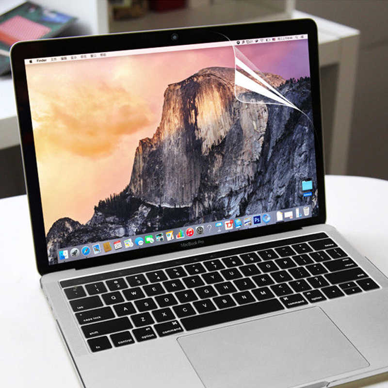 Apple Macbook 13.6′ Air 2024 M2 A2681 Wiwu Parlak Ekran Koruyucu Renksiz