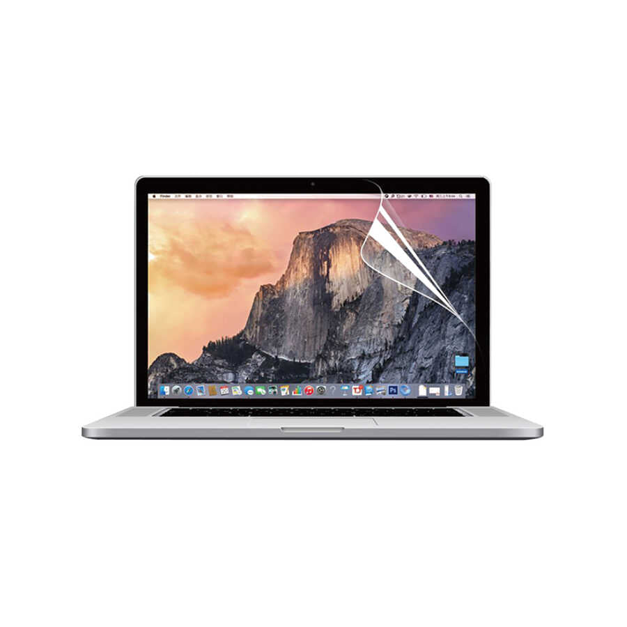 Apple Macbook 13.6′ Air 2024 M2 A2681 Wiwu Parlak Ekran Koruyucu Renksiz