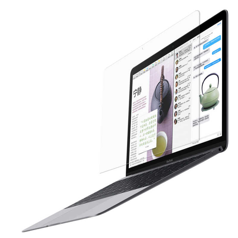Apple Macbook 13.6′ Air M3 A3113 Wiwu Parlak Ekran Koruyucu Renksiz