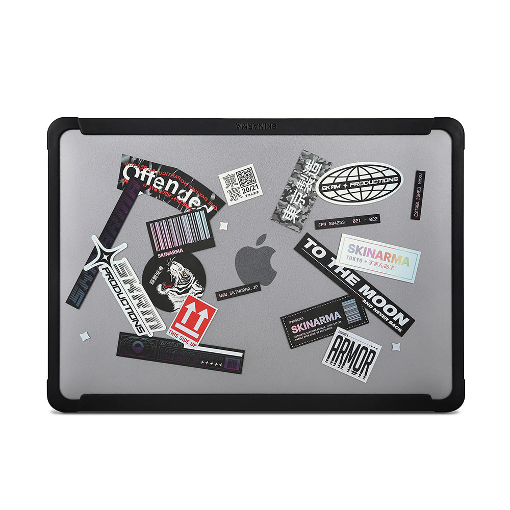 Apple Macbook 14.2 2021 A2442 SkinArma Henko Klipsli Kurulum Özellikli Kapak Renksiz