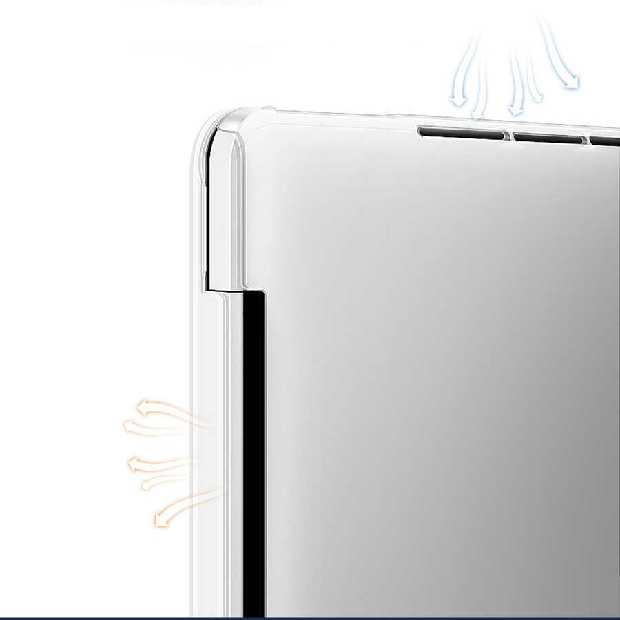 Apple Macbook Pro 16.2 2023 A2780 Wiwu Ultra İnce Sararmayan Şeffaf MacBook Crystal iShield Kapak Renksiz