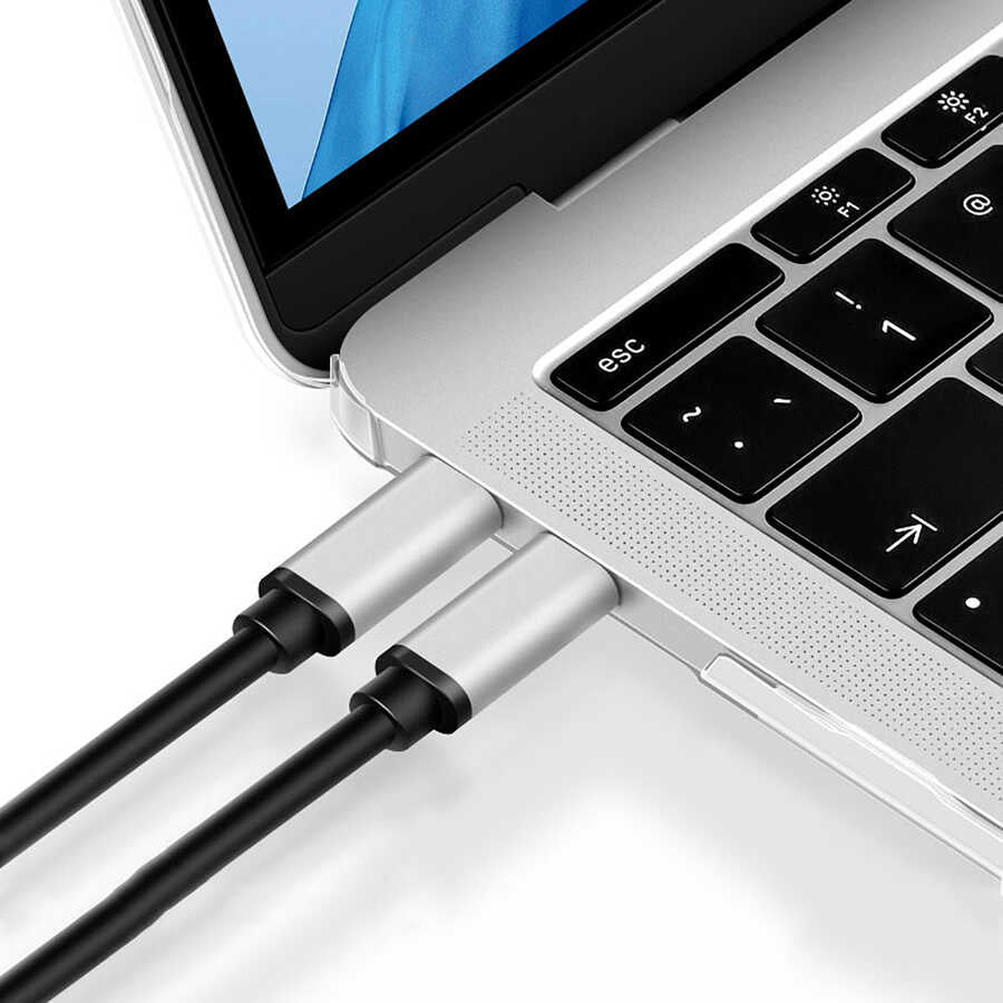 Apple Macbook Pro 16.2 2023 A2780 Wiwu Ultra İnce Sararmayan Şeffaf MacBook Crystal iShield Kapak Renksiz