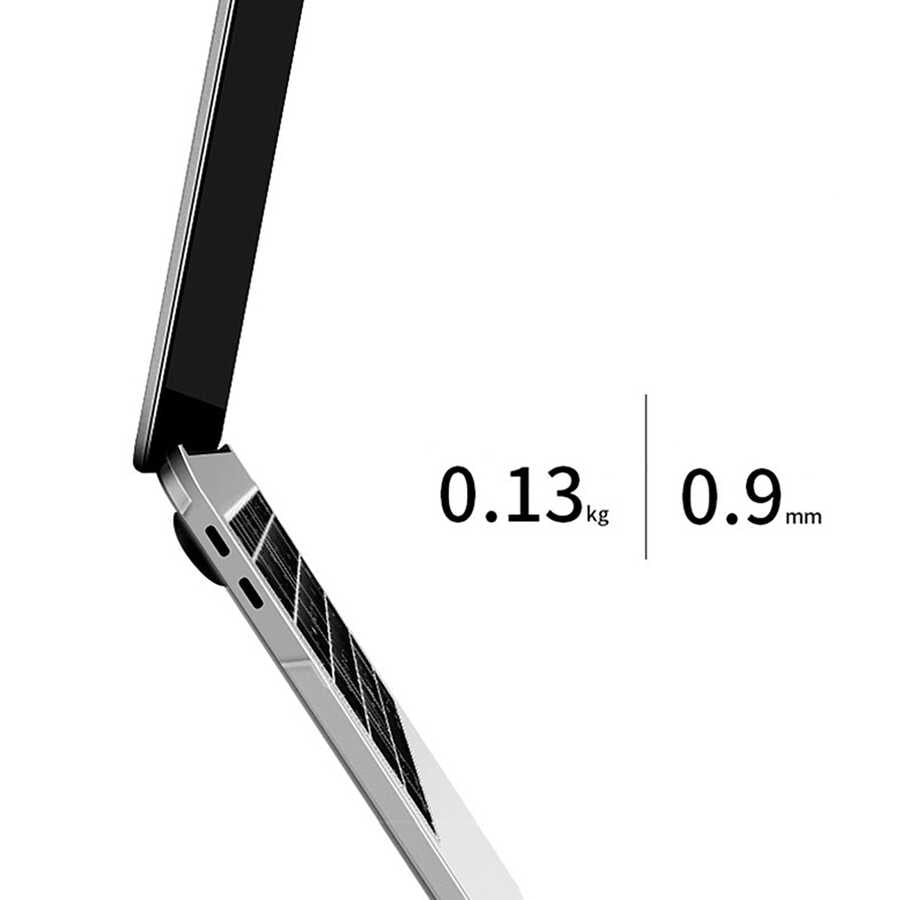 Apple Macbook Pro 16.2 2023 A2780 Wiwu Ultra İnce Sararmayan Şeffaf MacBook Crystal iShield Kapak Renksiz