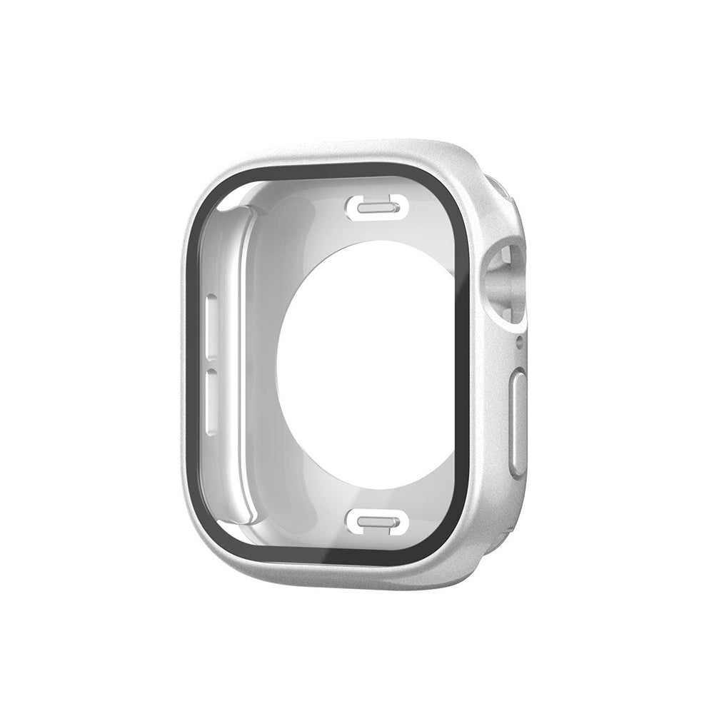 Apple Watch 10 42mm 360 Derece Korumalı Kasa ve Ekran Koruyucu Zore Watch Gard 12 Mavi