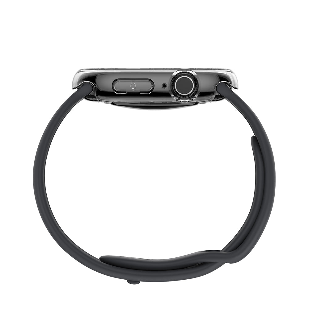 Apple Watch 10 42mm Amazingthing Radix Minimal FrameLite Sert PC Kasa Koruyucu Şeffaf