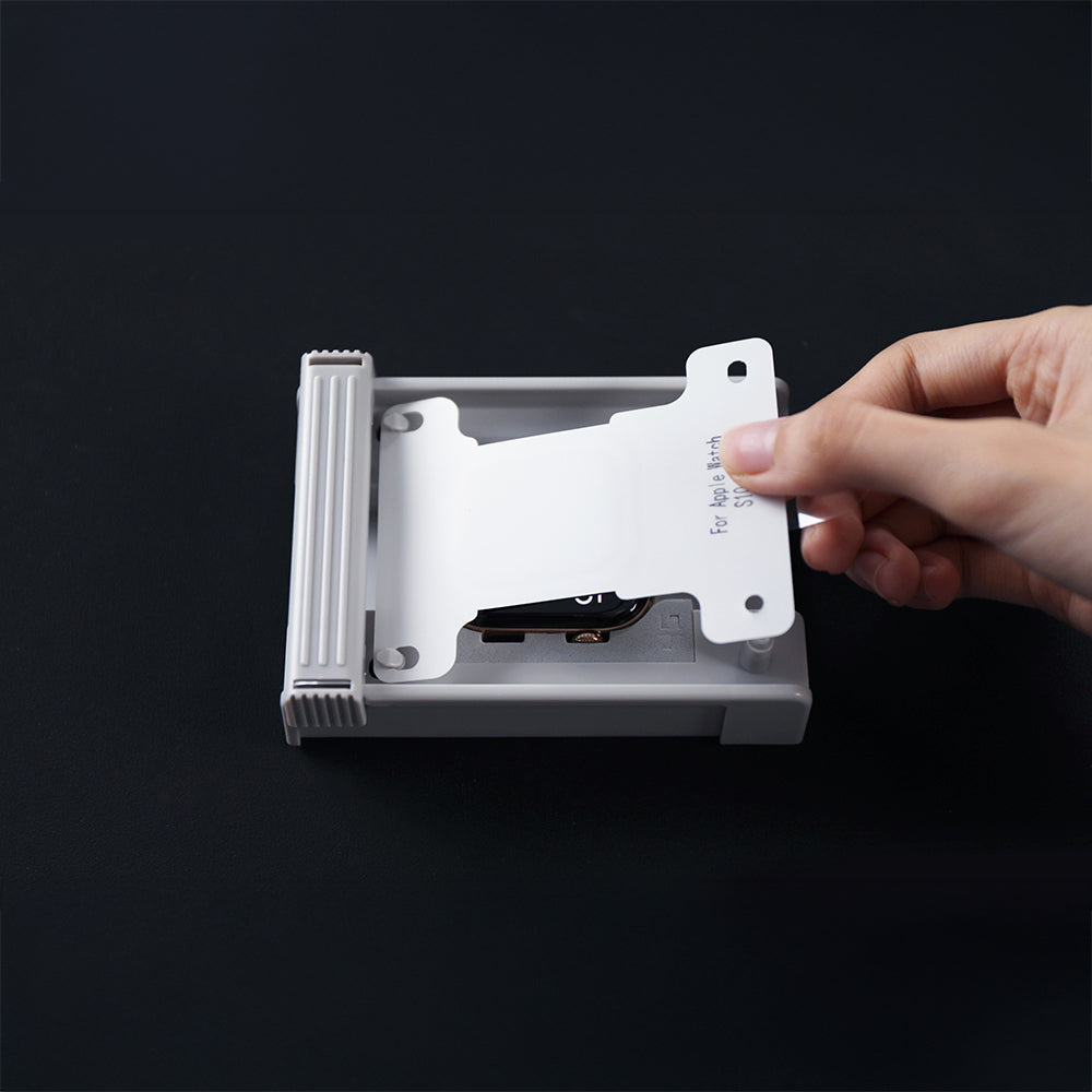 Apple Watch 10 42mm Amazingthing Radix Protective Parmak İzi Bırakmayan HD Ekran Koruyucu Film + Kolay Uygulama Aparatı Şeffaf