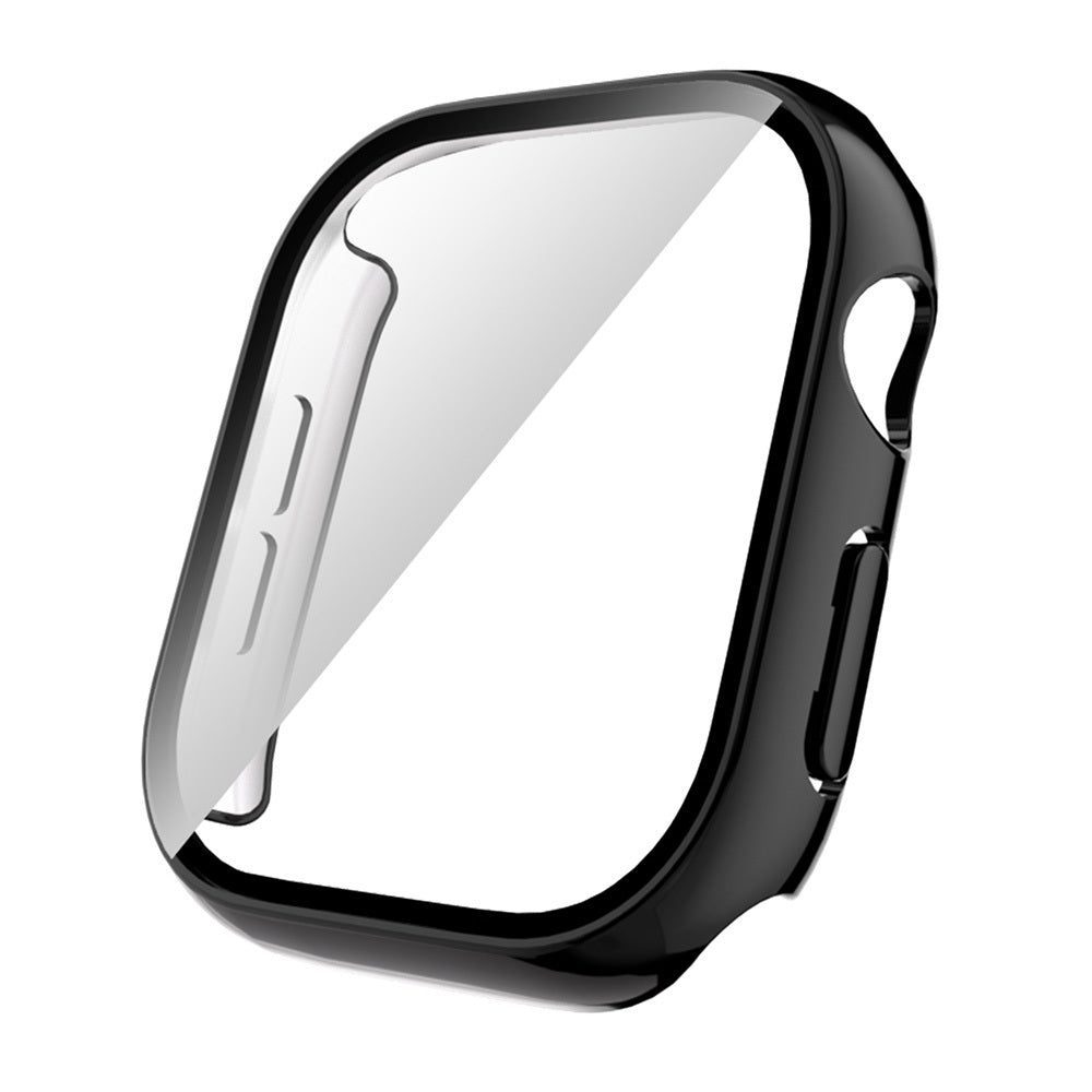 Apple Watch 10 42mm Hard PC Case Electroplatink Frame Screen Protector Zore Watch Gard 36 Silver