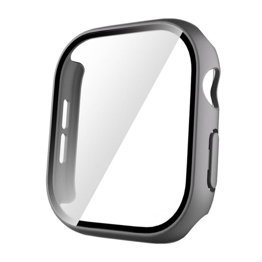 Apple Watch 10 42mm Hard PC Case and Screen Protector Zore Watch Gard 35 Dark Gray