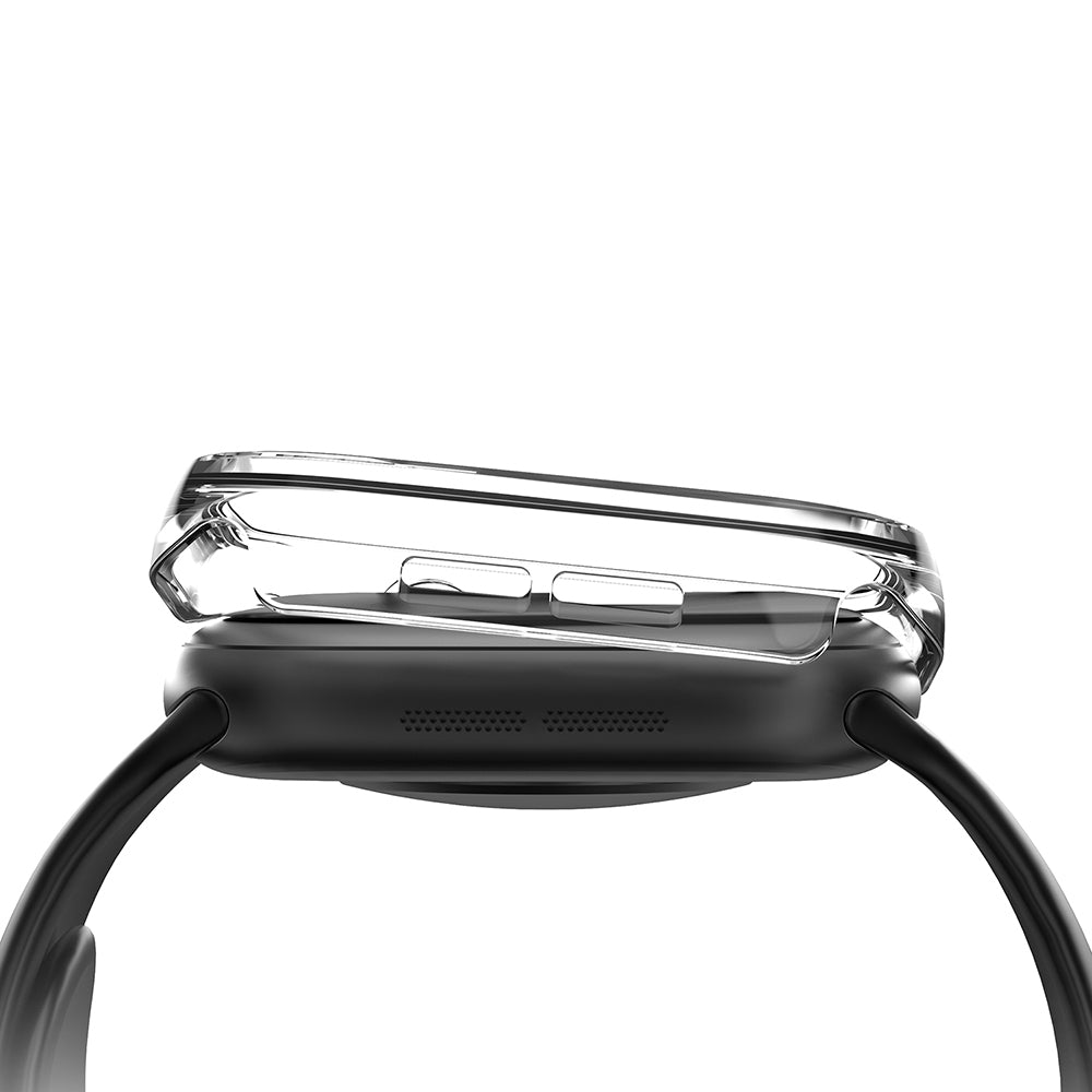 Apple Watch 10 42mm Wiwu JD-108 Kasa Koruyucu + HD Ekran Koruyucu Film Şeffaf