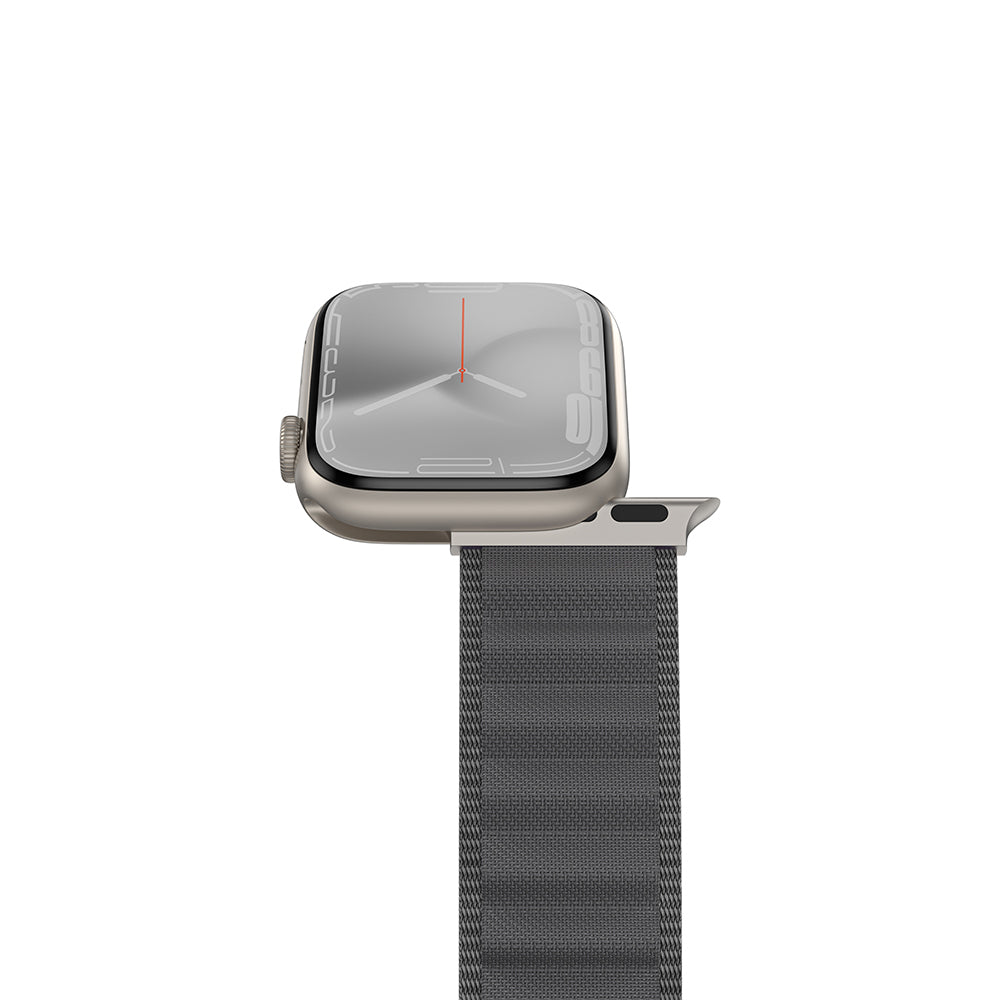 Apple Watch 10 46mm Amazingthing Titan Spor Hasır Kordon Siyah