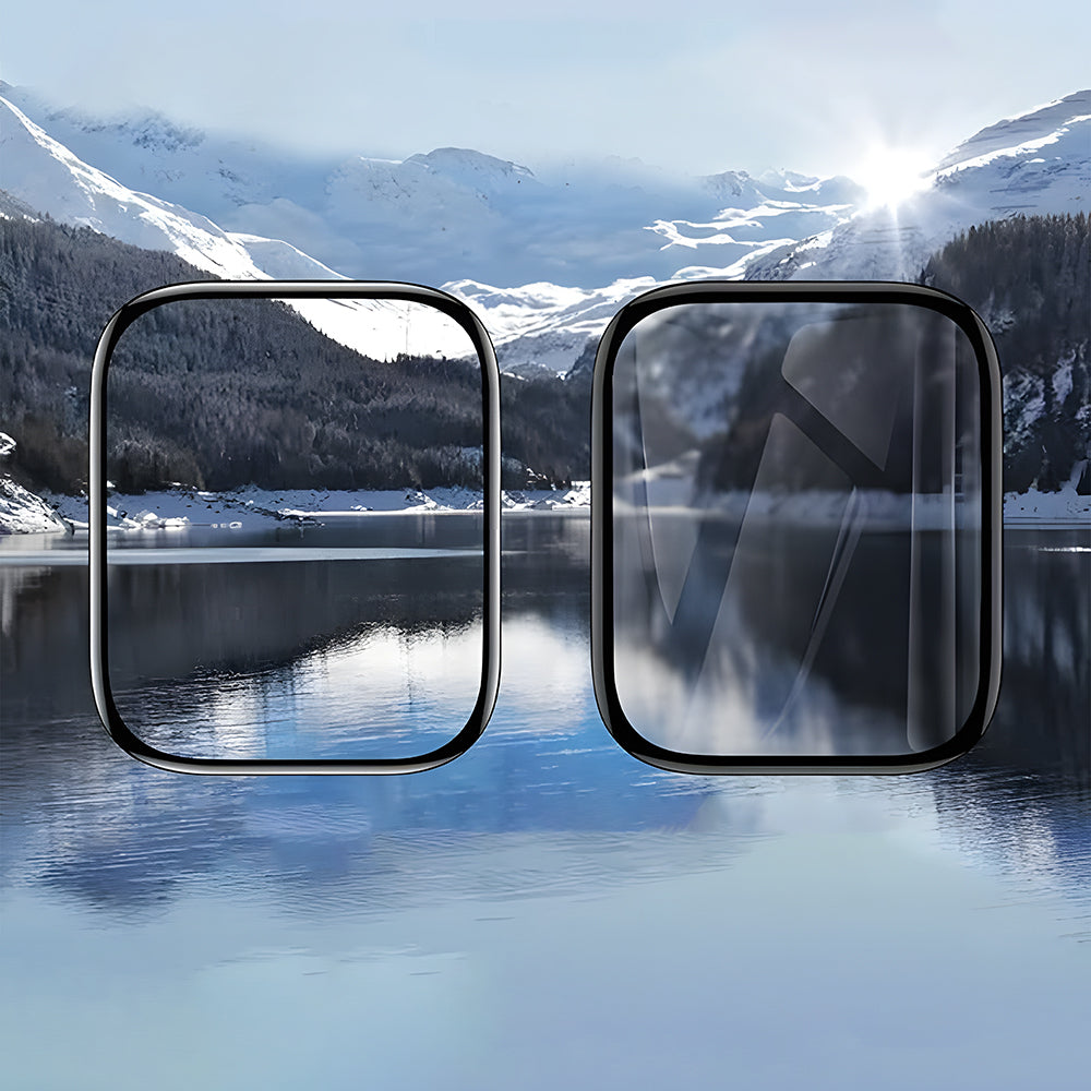 Apple Watch 10 46mm Wiwu JD-107 Easy Install Serisi HD Ekran Koruyucu Film + Kolay Uygulama Aparatı Şeffaf