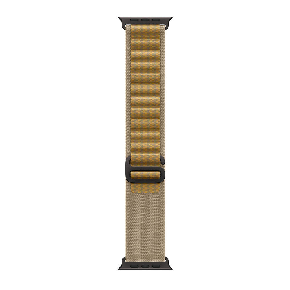 Apple Watch 10 46mm Zore KRD-74 Hasır Kordon Koyu Mor