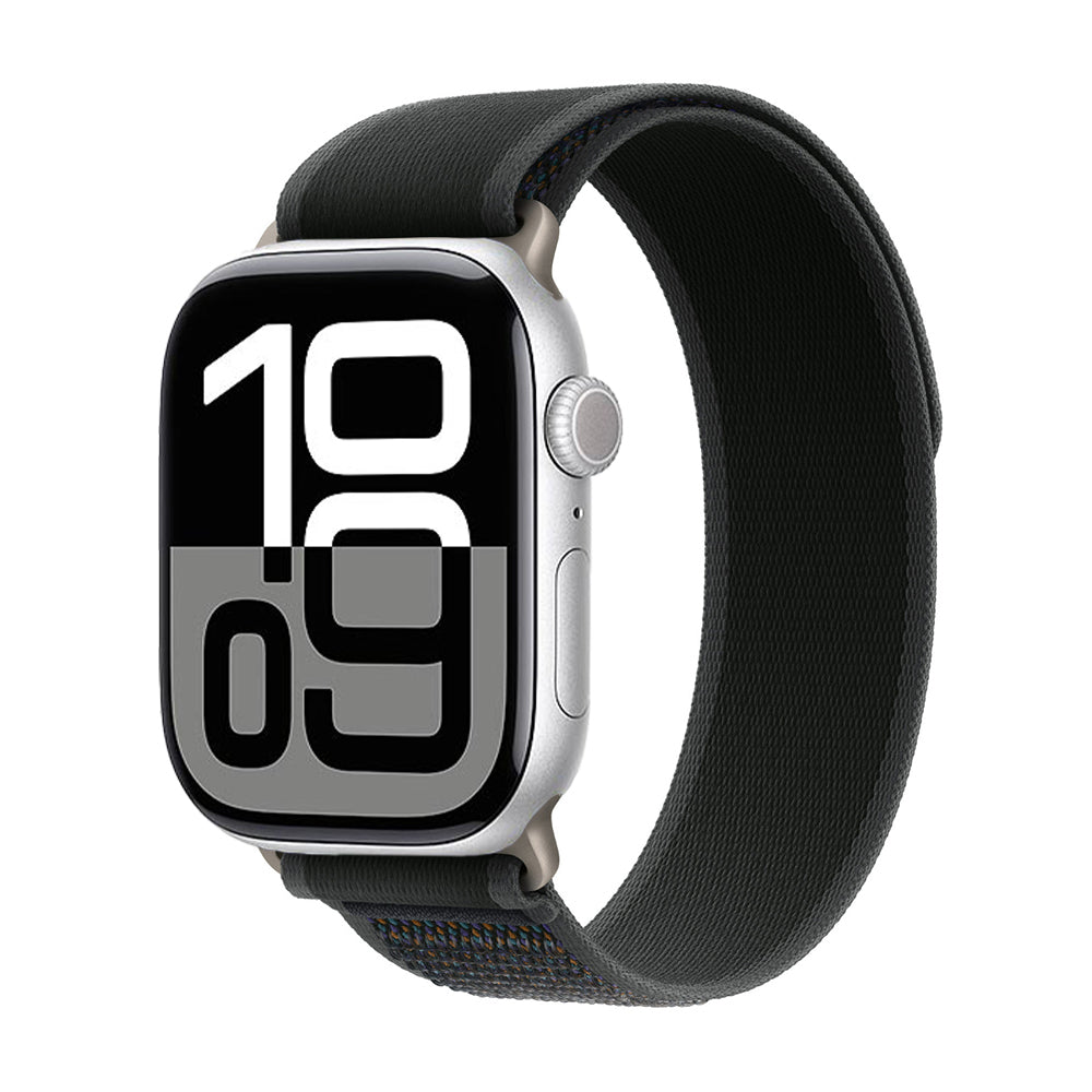 Apple Watch 10 46mm Zore KRD-77 Mesh Strap Black-Gray