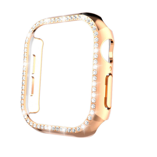 Apple Watch 10 46mm Zore Watch Gard 05 Hard PC Protector Rose Gold