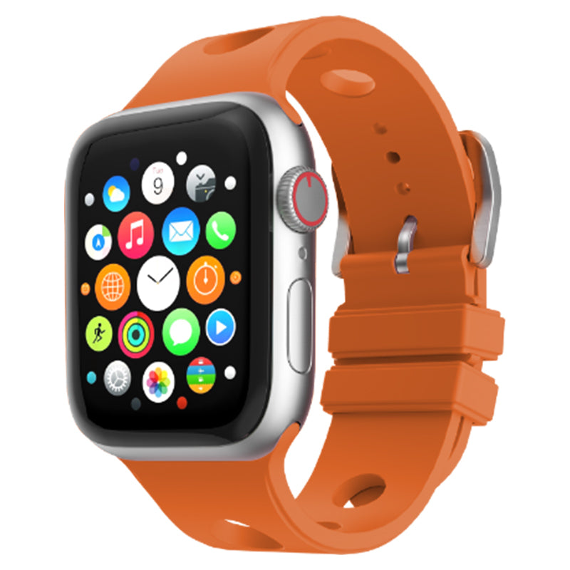 Apple Watch 38mm Delikli Tasarım Zore KRD-147 Silikon Kordon