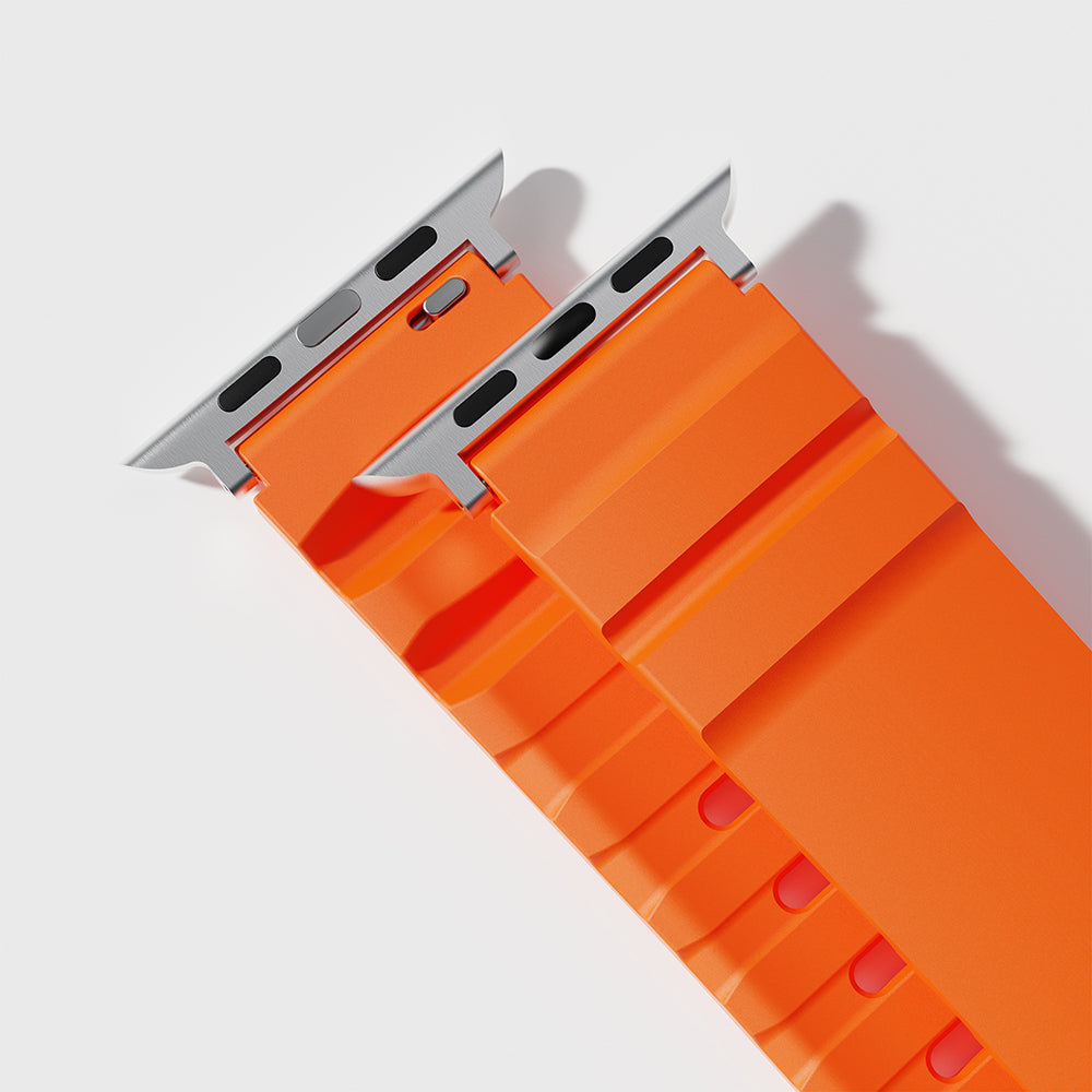 Apple Watch 38mm KRD-143 Silikon Kordon Sarı