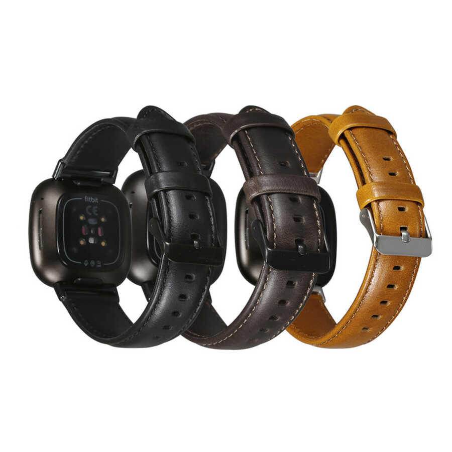 Apple Watch 38mm Wiwu Leather Watchband Leather Band Brown