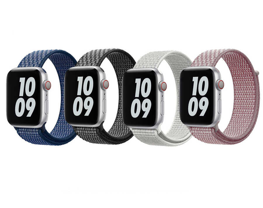 Apple Watch 38mm Wiwu Sport Loop Mesh Strap Black