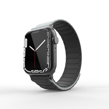 Apple Watch 38mm Zore KRD-122 Silikon Kordon Strap Kayış Kahverengi-Krem