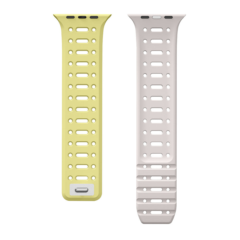 Apple Watch 38mm Zore KRD-124 Silicone Band Strap Light Green-Starlight