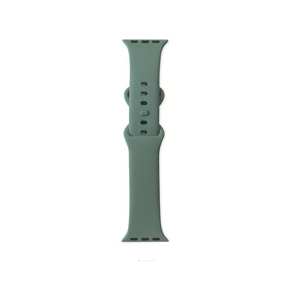 Apple Watch 38mm Zore KRD-131 Silicone Band Strap Dark Green