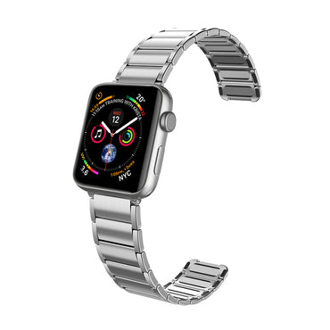 Apple Watch 40mm Raptic Classic Serisi Magnetik Metal Kordon Siyah