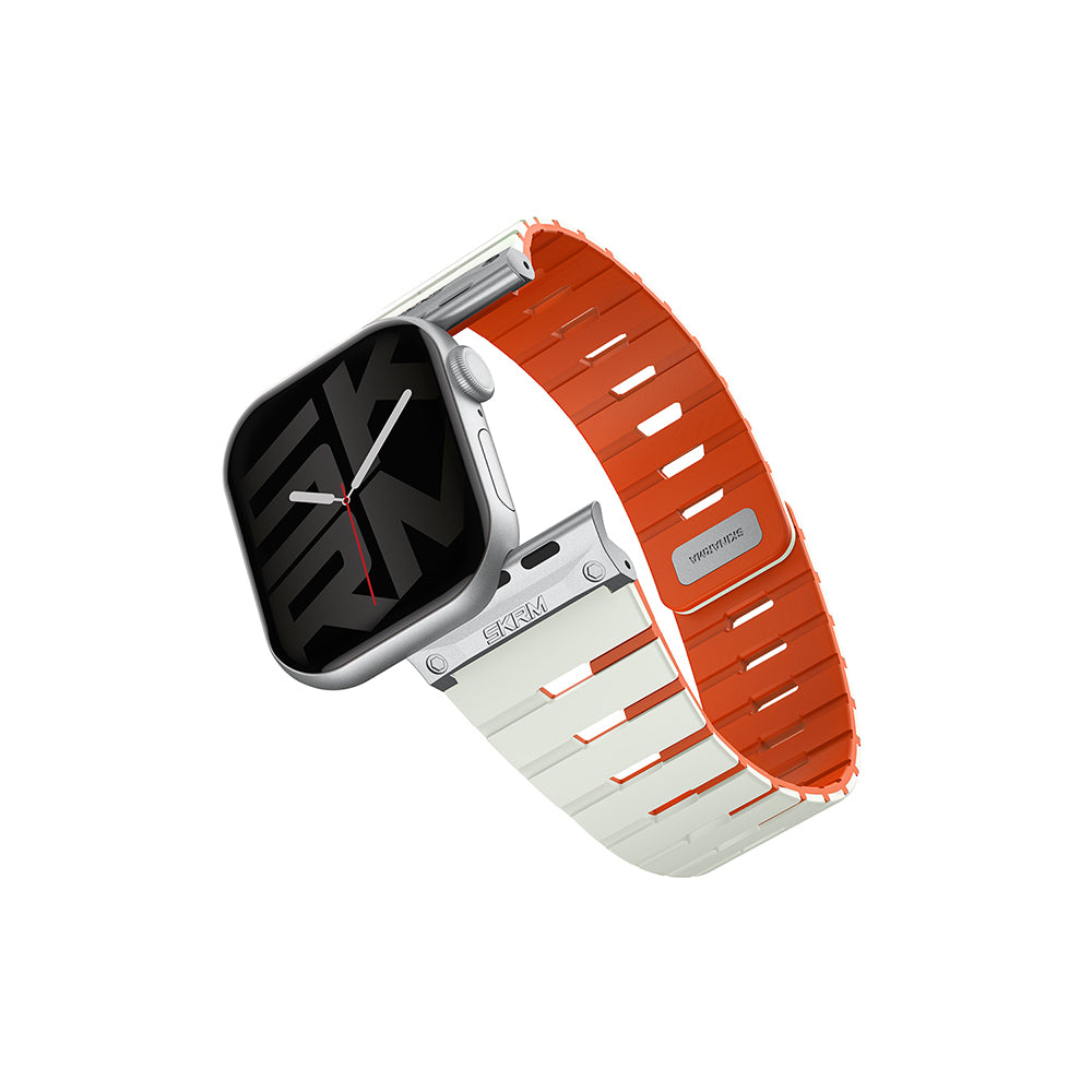 Apple Watch 40mm Skinarma Gemini Serisi TPU Magnetik Silikon Kordon