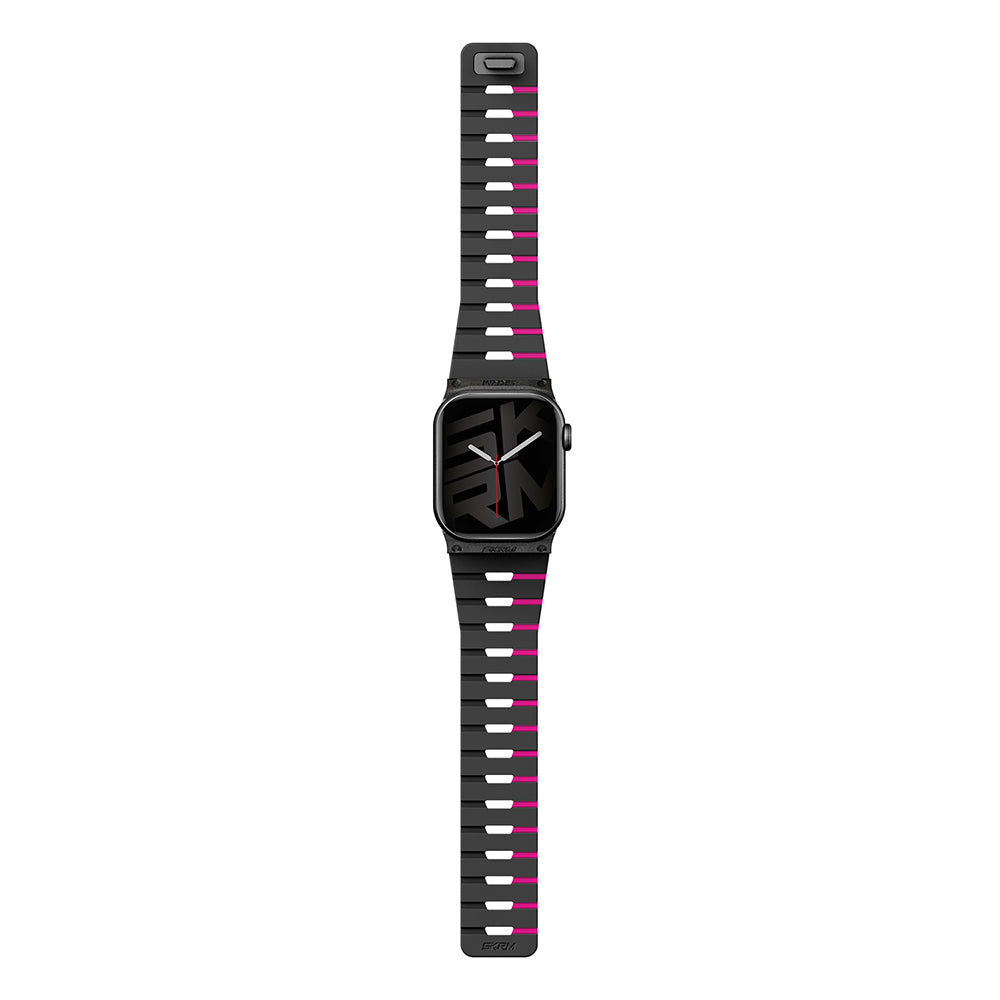 Apple Watch 40mm Skinarma Gemini Series TPU Magnetic Silicone Band Water Green