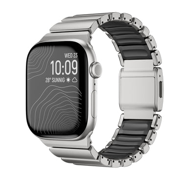 Apple Watch 42mm Zore KRD-149 Metal Silikon Kordon