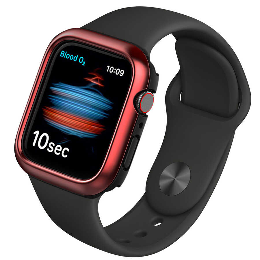 Apple Watch 44mm Araree Amy Smartwatch Protector Red