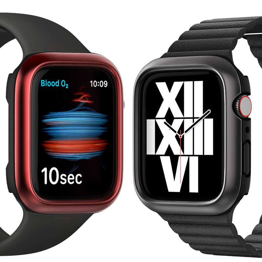 Apple Watch 44mm Araree Amy Smartwatch Protector Black