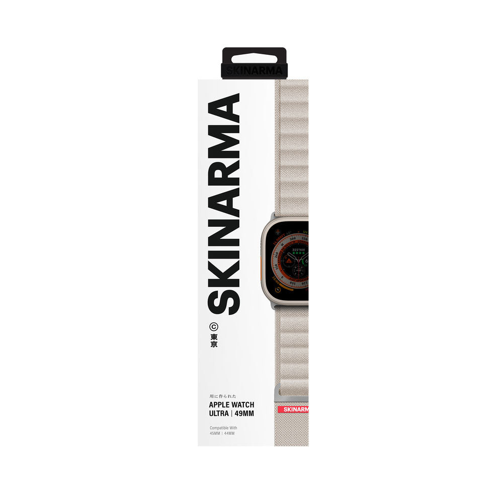 Apple Watch 44mm SkinArma Kobu Mesh Strap Black