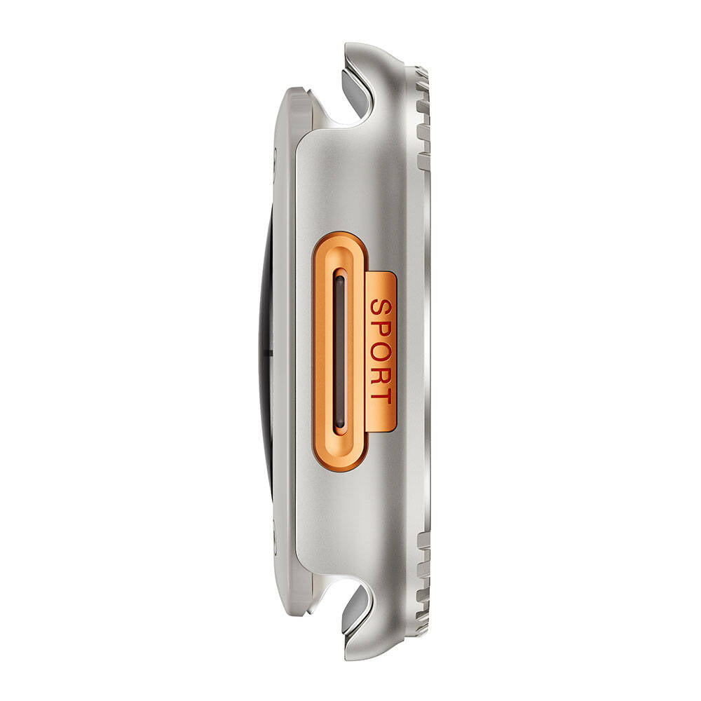 Apple Watch 44mm to Apple Watch Ultra 49mm Case Converter Zore Watch Gard 33 Titanium