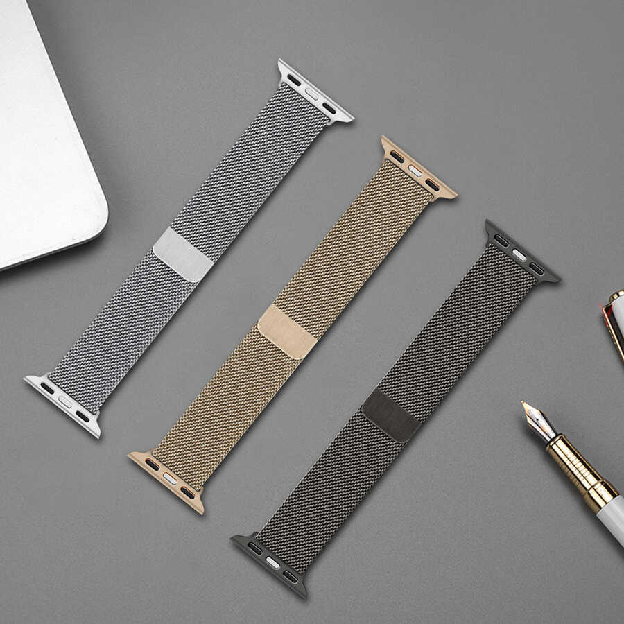 Apple Watch 44mm Wiwu Minalo Metal Band Black