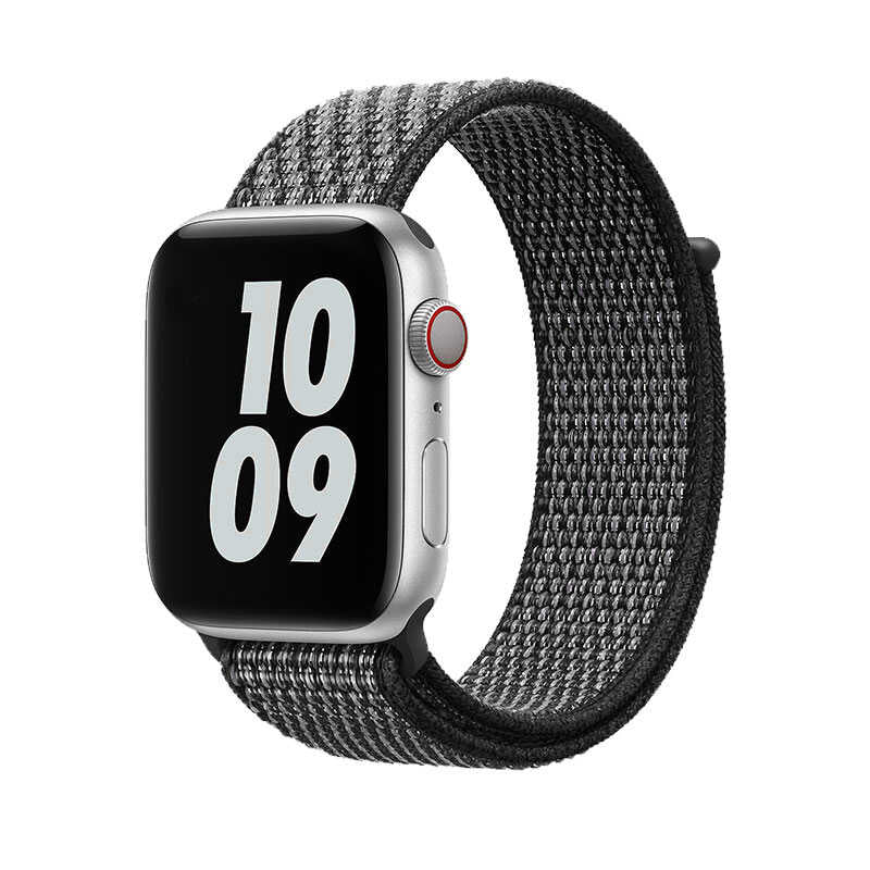 Apple Watch 44mm Wiwu Sport Loop Mesh Strap Black